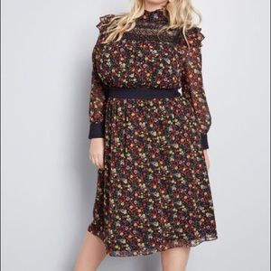 Modcloth x Anna Sui Thriving Style dress